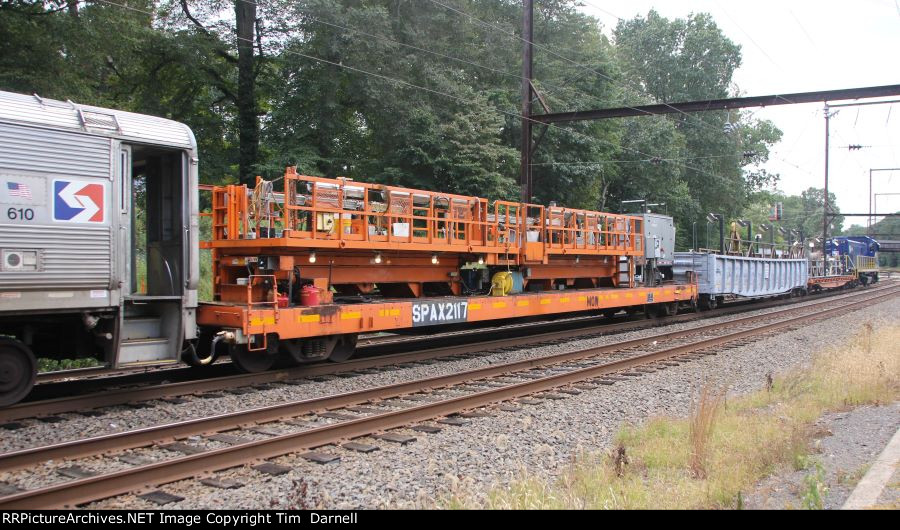 SPAX 2117 on the wire train